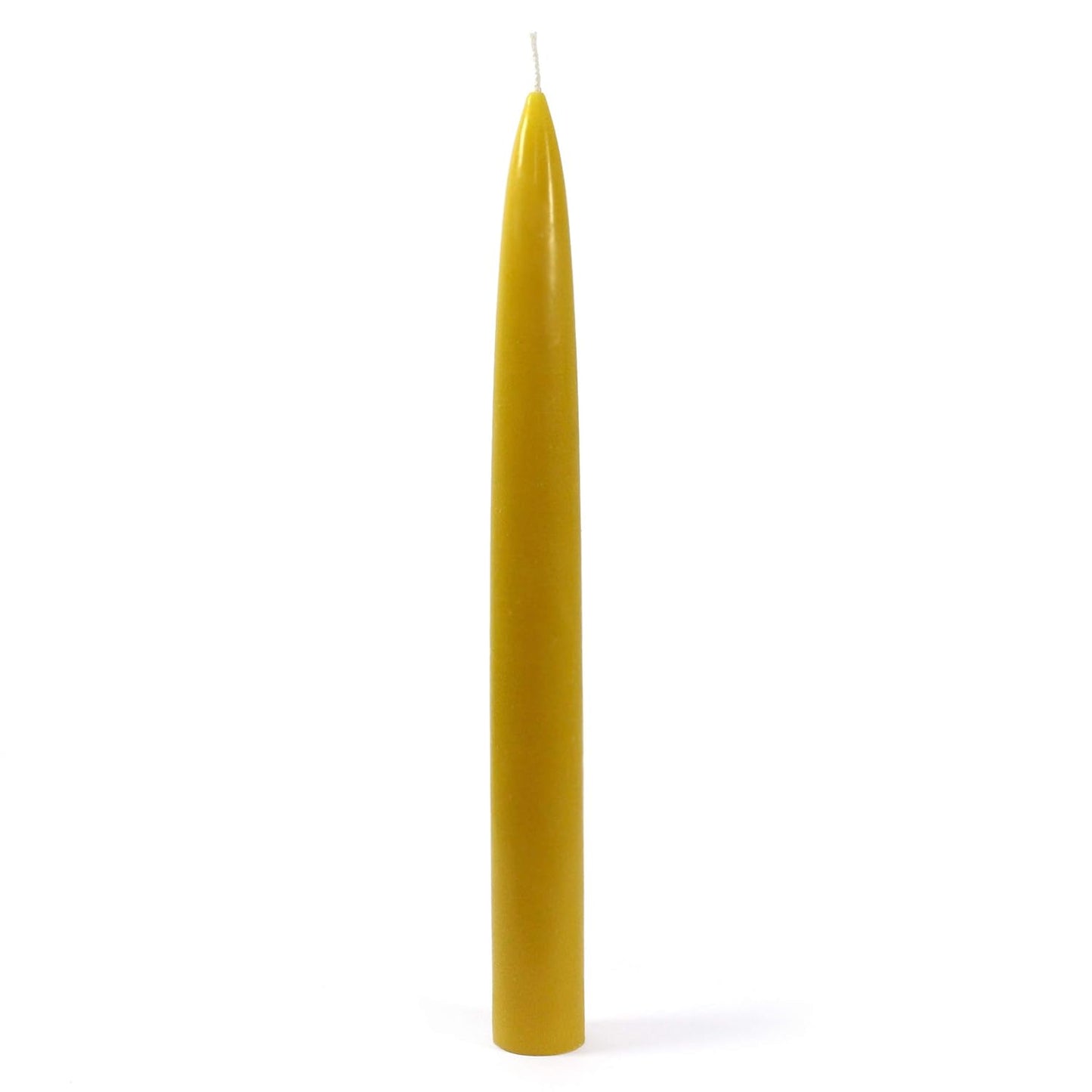 TischKerze Leuchterkerze Tafelkerze 2,5 x 24,5 cm 100% Bienenwachs aus BIOLAND Imkerei, Bienenwachskerze, Tisch, Kerze